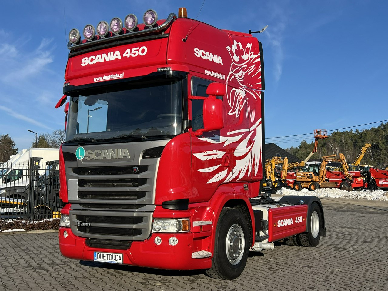 Scania R 450 Topline E6 4x2 Retarder Klima Postojowa !!! - Камион влекач: слика 5 Scania R 450 Topline E6 4x2 Retarder Klima Postojowa !!! - Камион влекач: слика 5