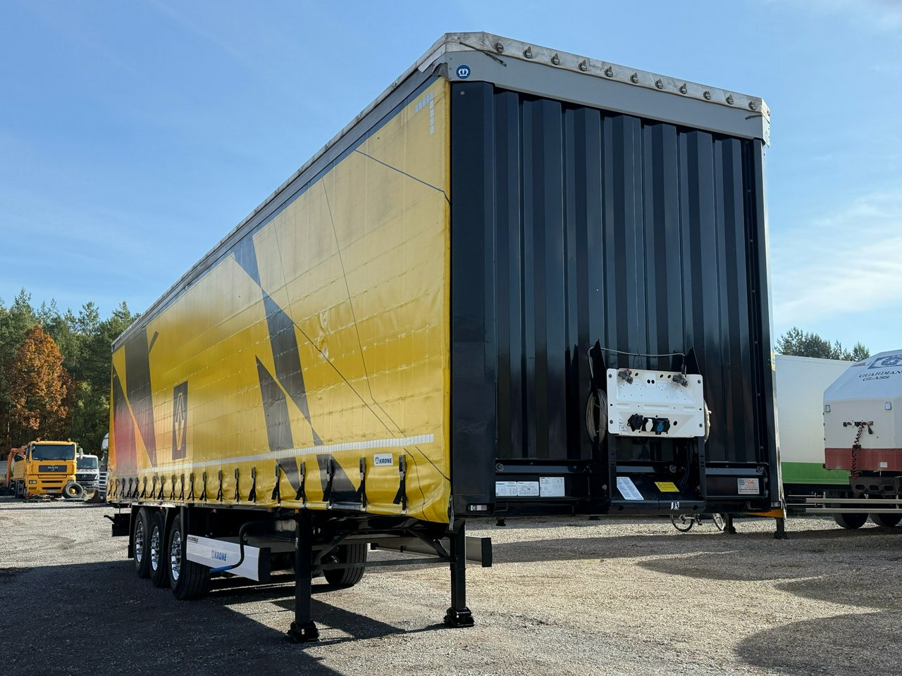 Krone SD Standard COIL MULDA Alufelgi 2019r - Полуприколка со церада: слика 4 Krone SD Standard COIL MULDA Alufelgi 2019r - Полуприколка со церада: слика 4