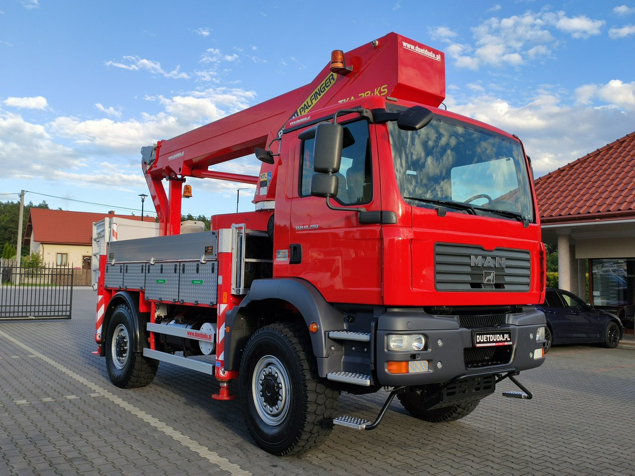 MAN TGM 18.280 4x4 Zwyżka Bison Palfinger TKA 28 Podnośnik Koszowy - Камион со подигачка кошница: слика 5 MAN TGM 18.280 4x4 Zwyżka Bison Palfinger TKA 28 Podnośnik Koszowy - Камион со подигачка кошница: слика 5