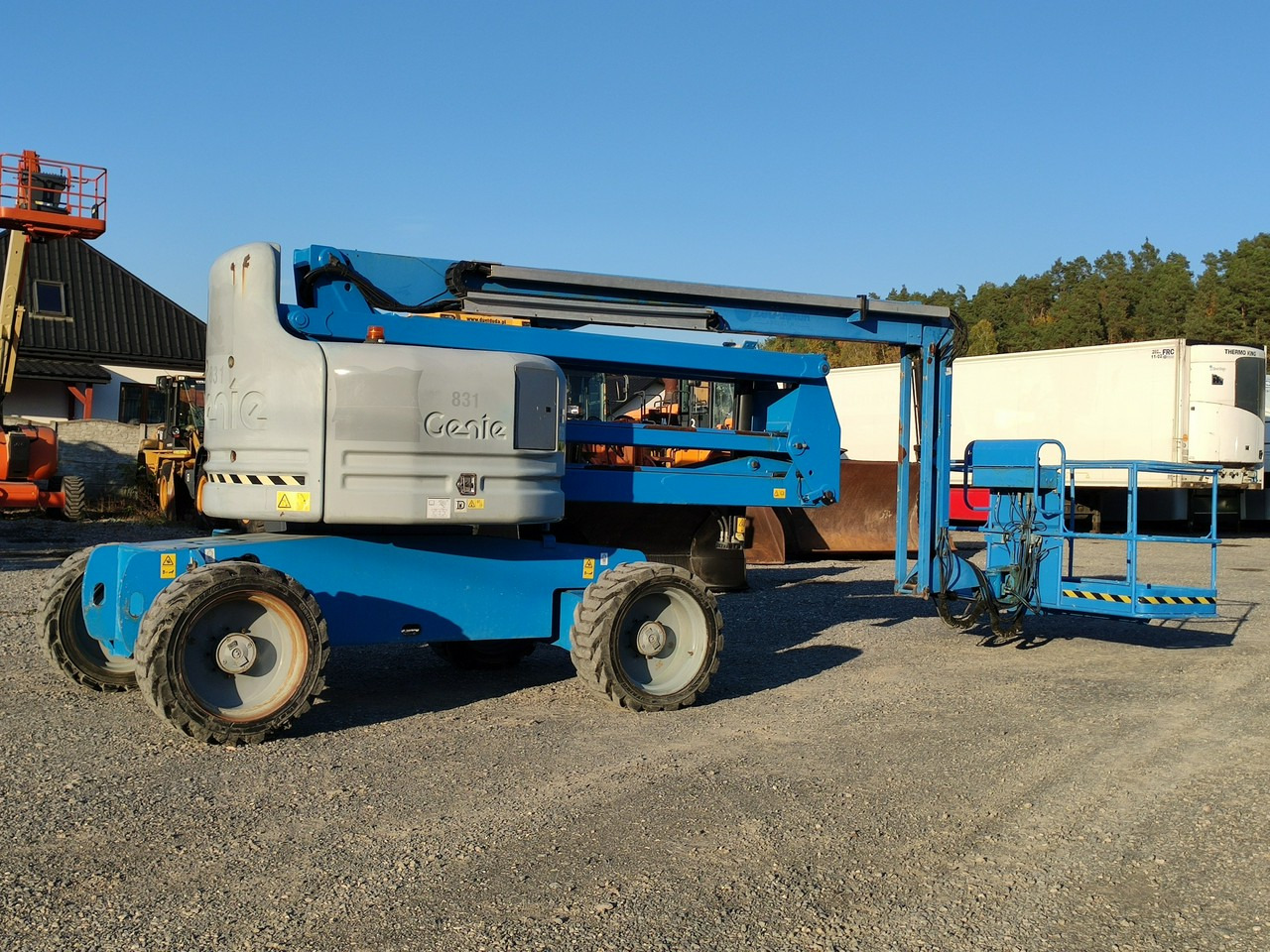 Дигачка зглобна платформа Manitou 200 ATJ,Genie Z60/34 PODNOŚNIK PRZEGUBOWY TELEKOPOWY JGL 4x4 4WD: слика 16