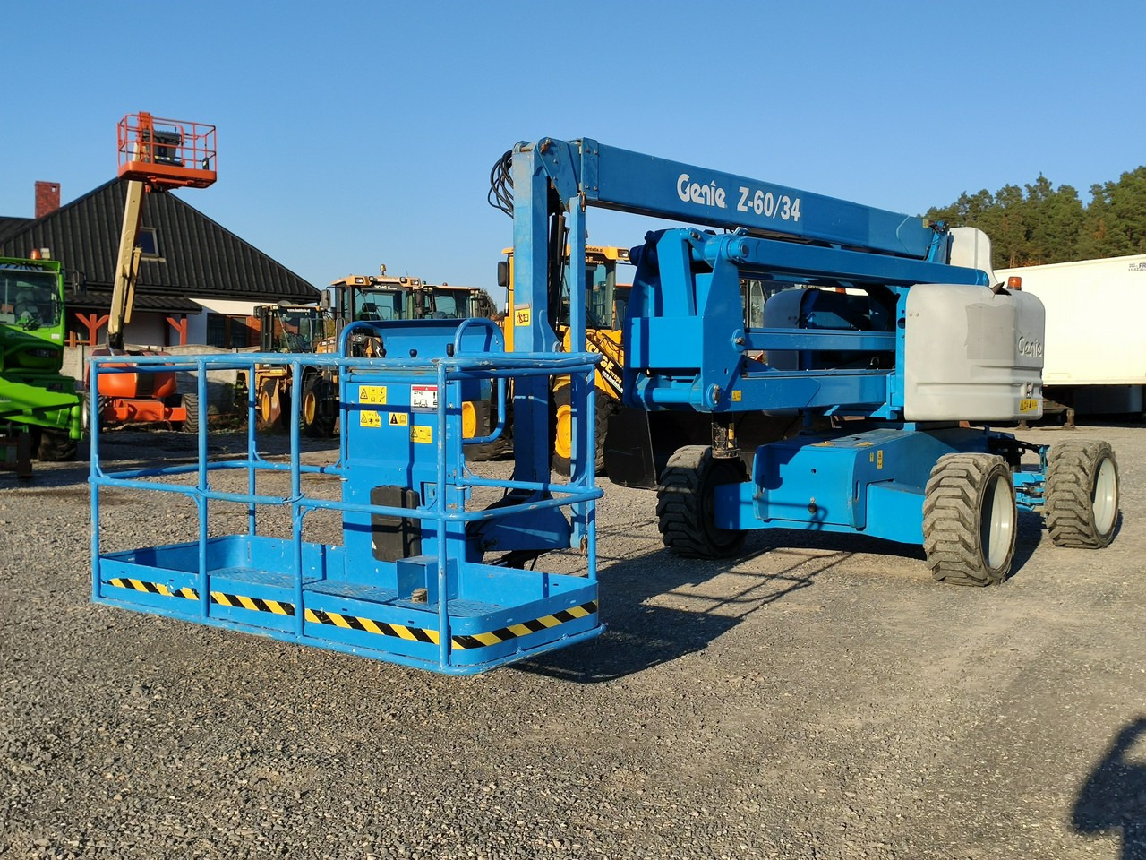 Дигачка зглобна платформа Manitou 200 ATJ,Genie Z60/34 PODNOŚNIK PRZEGUBOWY TELEKOPOWY JGL 4x4 4WD: слика 9