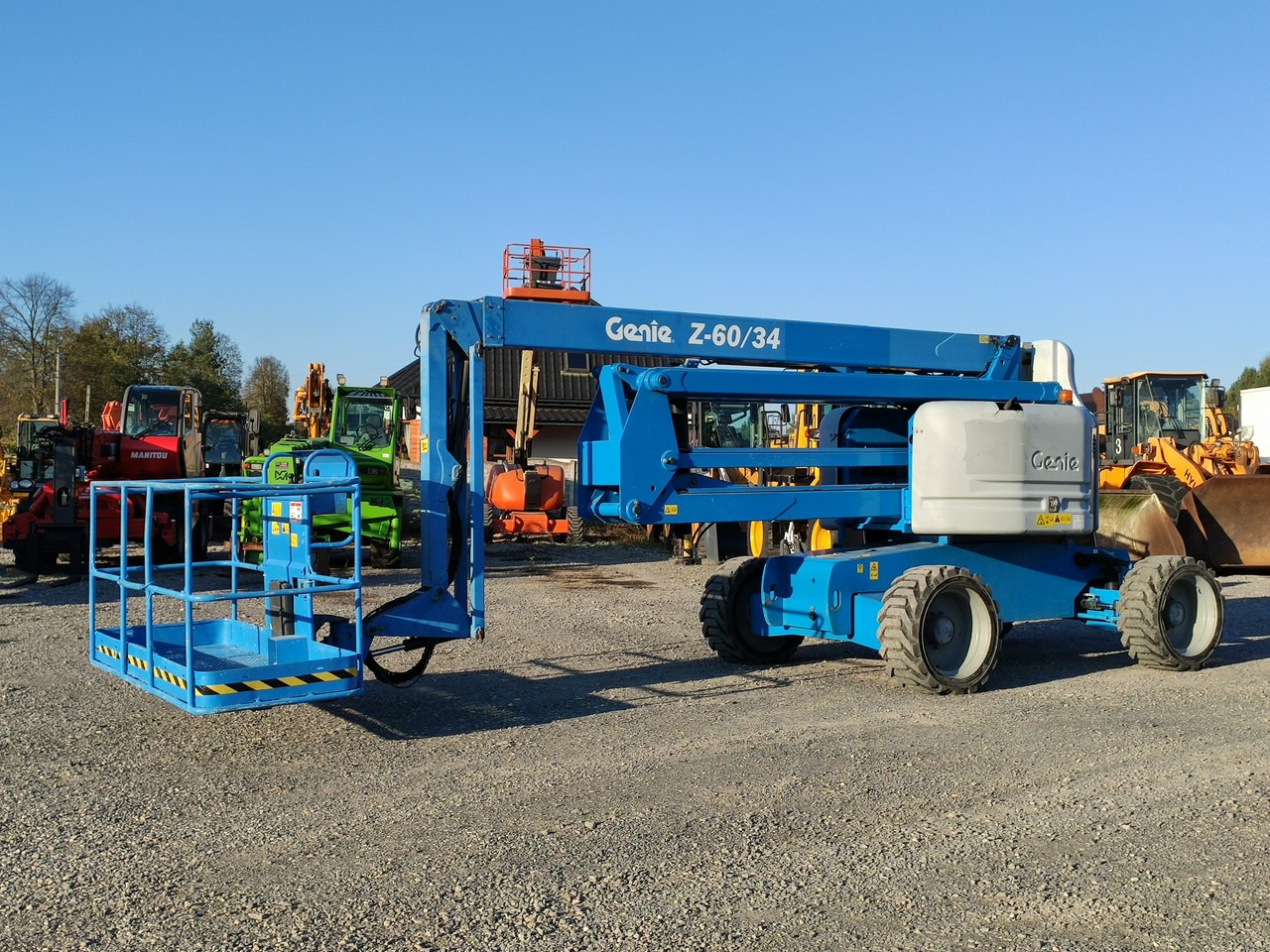 Дигачка зглобна платформа Manitou 200 ATJ,Genie Z60/34 PODNOŚNIK PRZEGUBOWY TELEKOPOWY JGL 4x4 4WD: слика 15