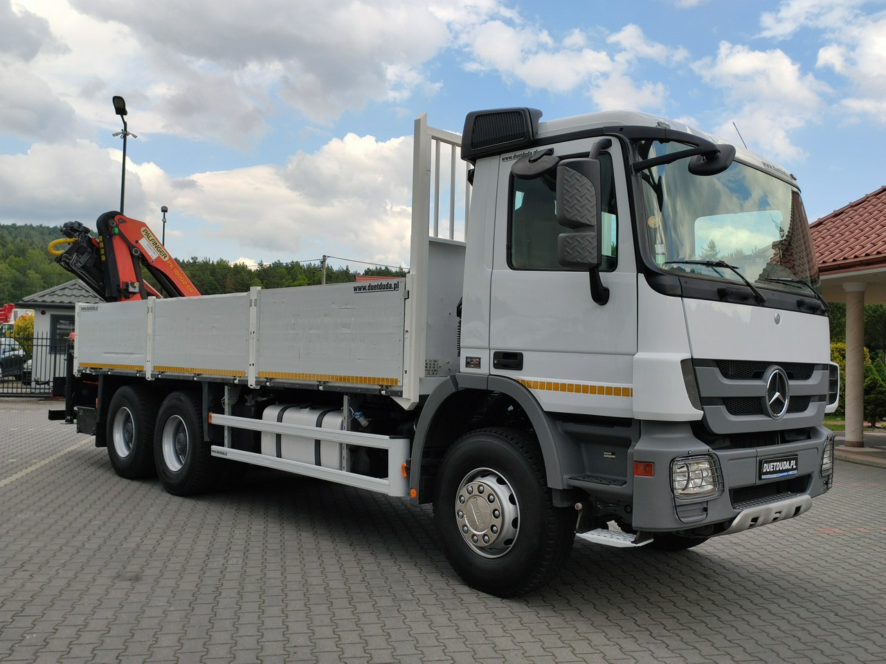 Mercedes Actros 2636 6x4 HDS Palfinger PK 18002-EH Rotato - Камион со платформа, Камион со кран: слика 1 Mercedes Actros 2636 6x4 HDS Palfinger PK 18002-EH Rotato - Камион со платформа, Камион со кран: слика 1
