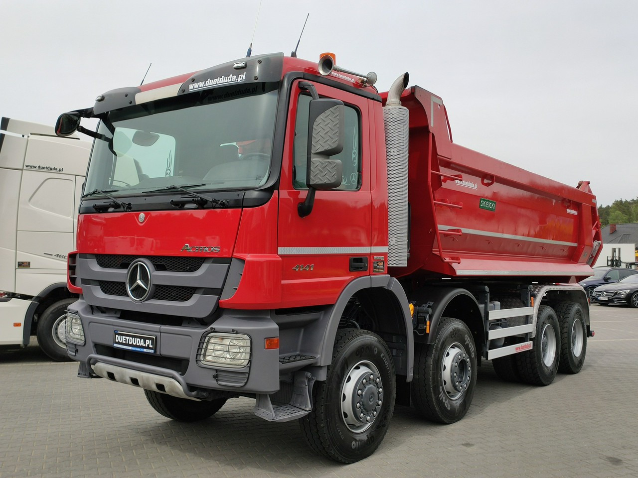 Кипер Mercedes Actros 4141 8x6 Wywrot SKIBICKI Automat EPS ze Sprzegłem !!!: слика 21