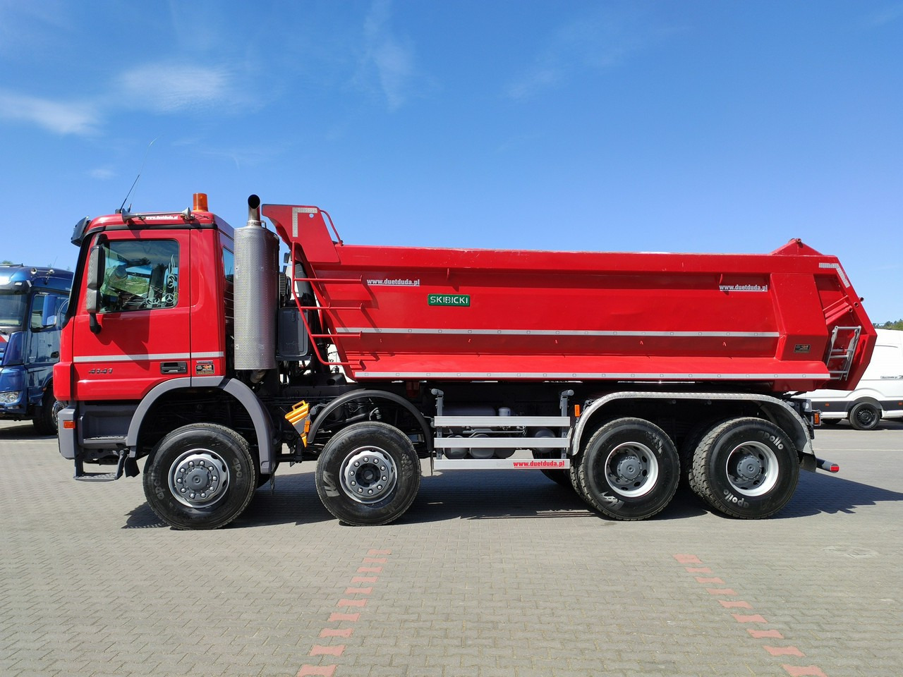 Mercedes Actros 4141 8x6 Wywrot SKIBICKI Automat EPS ze Sprzegłem !!! - Кипер: слика 4 Mercedes Actros 4141 8x6 Wywrot SKIBICKI Automat EPS ze Sprzegłem !!! - Кипер: слика 4