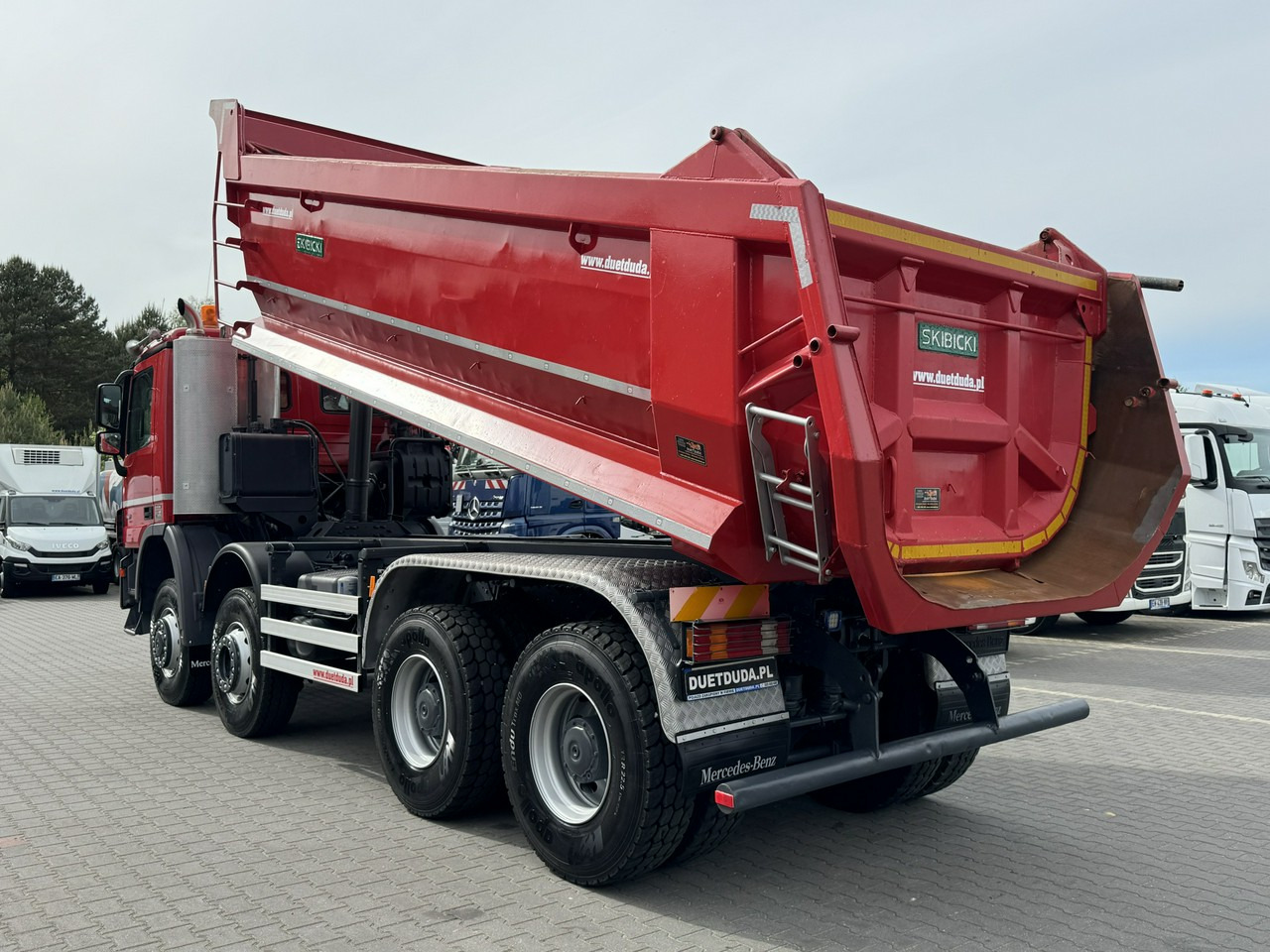 Кипер Mercedes Actros 4141 8x6 Wywrot SKIBICKI Automat EPS ze Sprzegłem !!!: слика 17