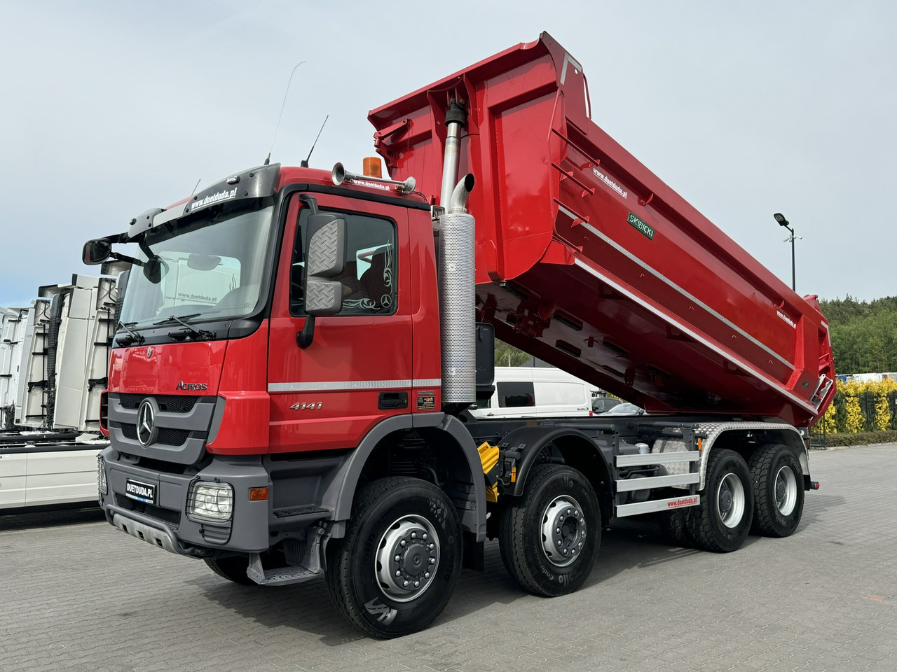 Кипер Mercedes Actros 4141 8x6 Wywrot SKIBICKI Automat EPS ze Sprzegłem !!!: слика 13