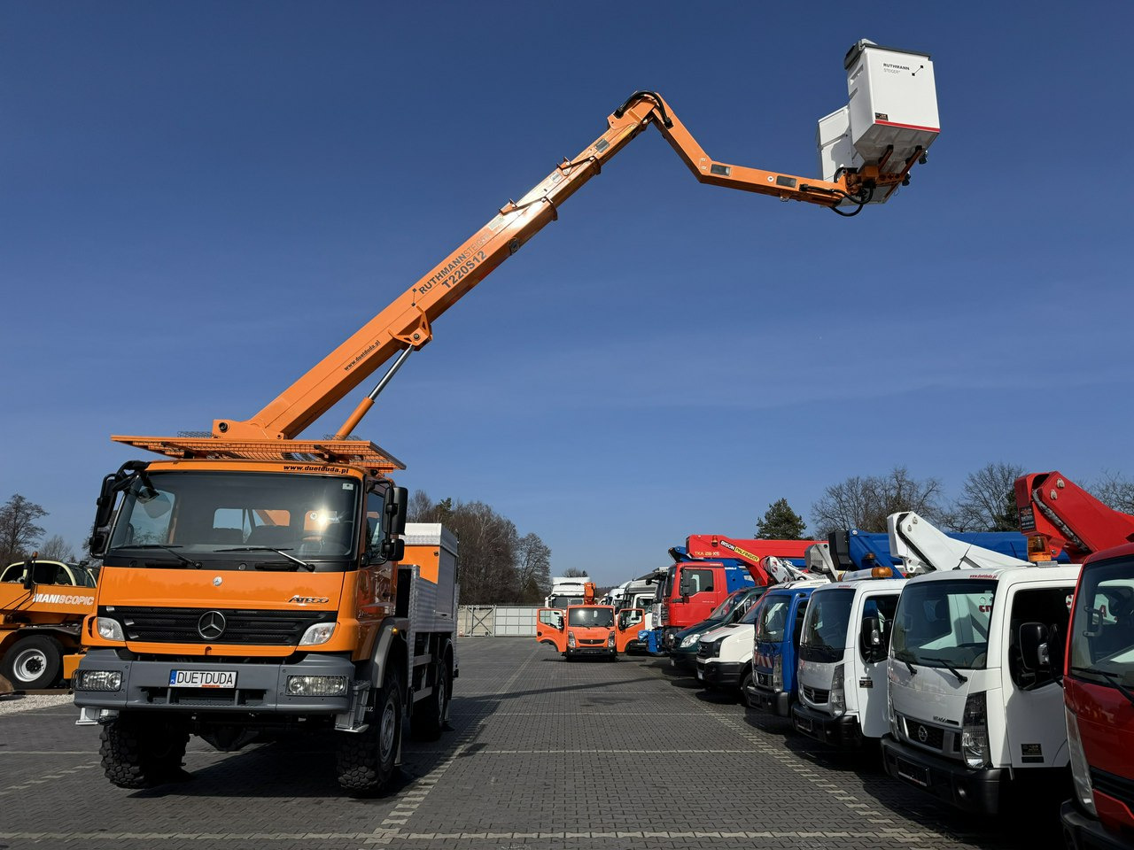 Mercedes Atego 1324 4x4 Zwyżka RUTHMANN STEIGER T220S12 Podnośnik Koszowy - Камион со подигачка кошница: слика 3 Mercedes Atego 1324 4x4 Zwyżka RUTHMANN STEIGER T220S12 Podnośnik Koszowy - Камион со подигачка кошница: слика 3