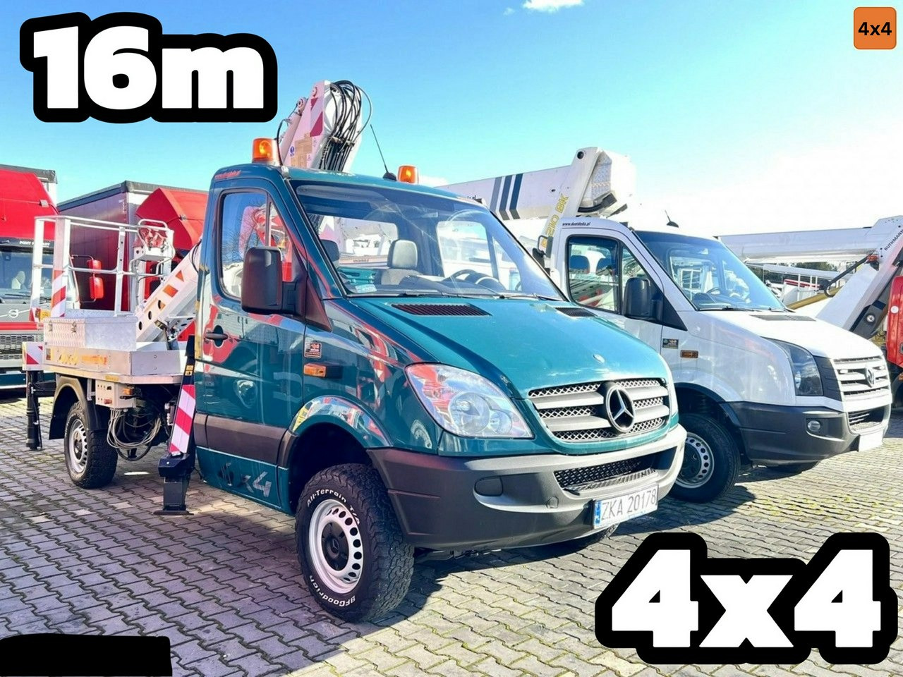Mercedes Sprinter - Камион со подигачка кошница: слика 1 Mercedes Sprinter - Камион со подигачка кошница: слика 1