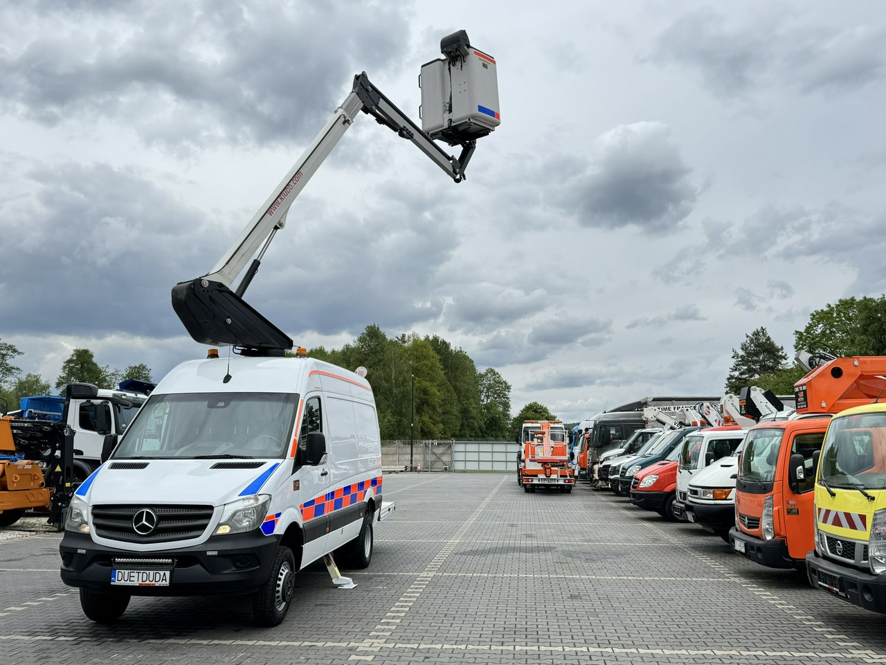 Mercedes Sprinter Zwyżka Podnośnik Koszowy KLUBB K42P UDT WUMAG GSR - Камион со подигачка кошница: слика 4 Mercedes Sprinter Zwyżka Podnośnik Koszowy KLUBB K42P UDT WUMAG GSR - Камион со подигачка кошница: слика 4