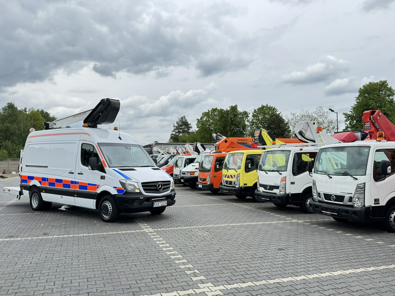Mercedes Sprinter Zwyżka Podnośnik Koszowy KLUBB K42P UDT WUMAG GSR - Камион со подигачка кошница: слика 1 Mercedes Sprinter Zwyżka Podnośnik Koszowy KLUBB K42P UDT WUMAG GSR - Камион со подигачка кошница: слика 1