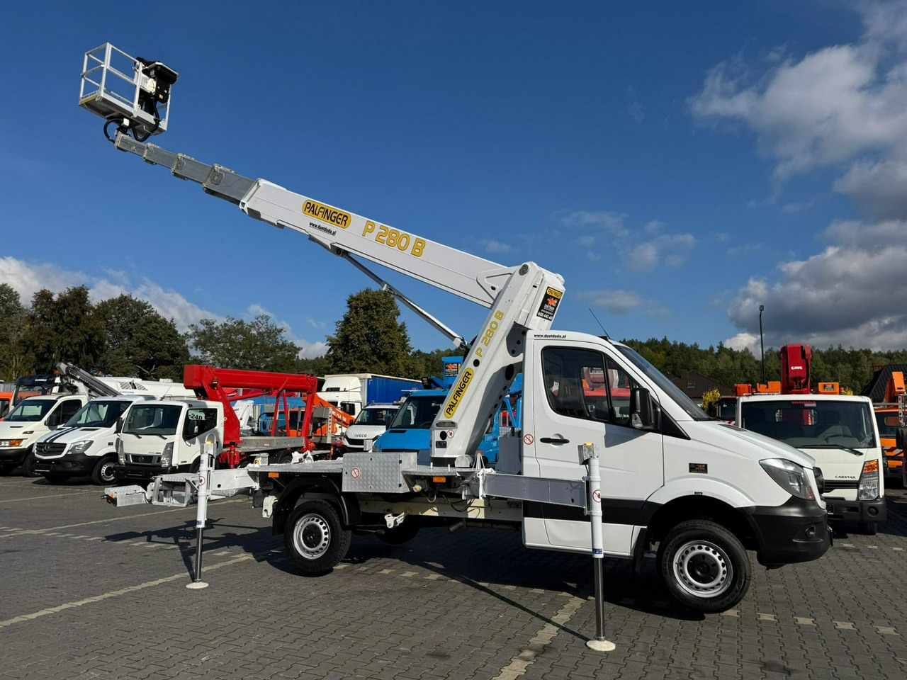 Mercedes Sprinter Zwyżka Podnośnik Koszowy PALFINGER P280 B UDT - Камион со подигачка кошница: слика 5 Mercedes Sprinter Zwyżka Podnośnik Koszowy PALFINGER P280 B UDT - Камион со подигачка кошница: слика 5