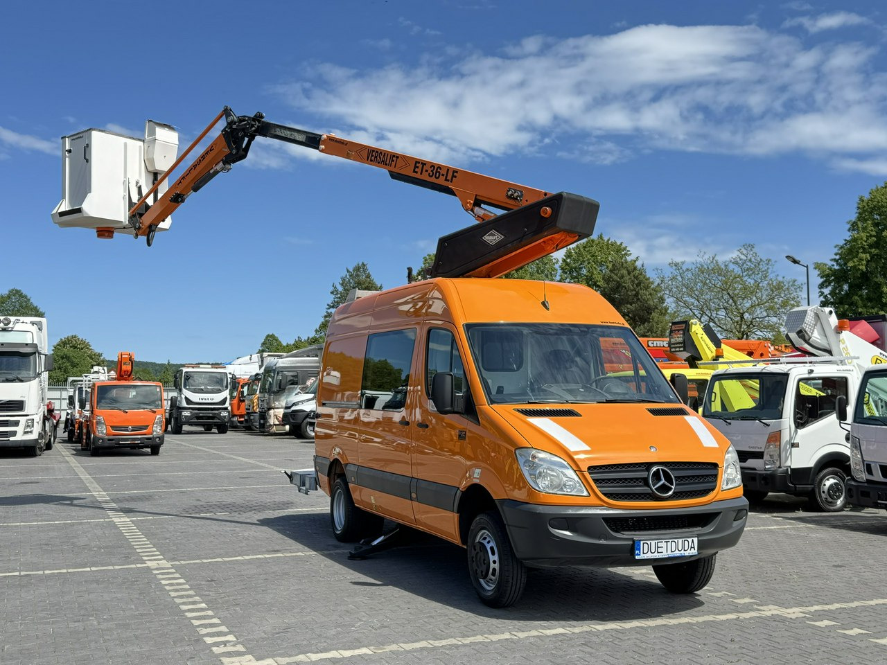 Mercedes Sprinter Zwyżka Podnośnik Koszowy VERSALIFT KLUBB ET-36-LF UDT - Камион со подигачка кошница: слика 3 Mercedes Sprinter Zwyżka Podnośnik Koszowy VERSALIFT KLUBB ET-36-LF UDT - Камион со подигачка кошница: слика 3