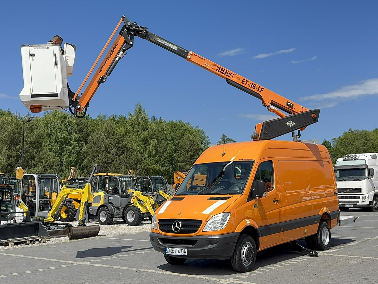 Mercedes Sprinter Zwyżka Podnośnik Koszowy VERSALIFT KLUBB ET-36-LF UDT - Камион со подигачка кошница: слика 4 Mercedes Sprinter Zwyżka Podnośnik Koszowy VERSALIFT KLUBB ET-36-LF UDT - Камион со подигачка кошница: слика 4
