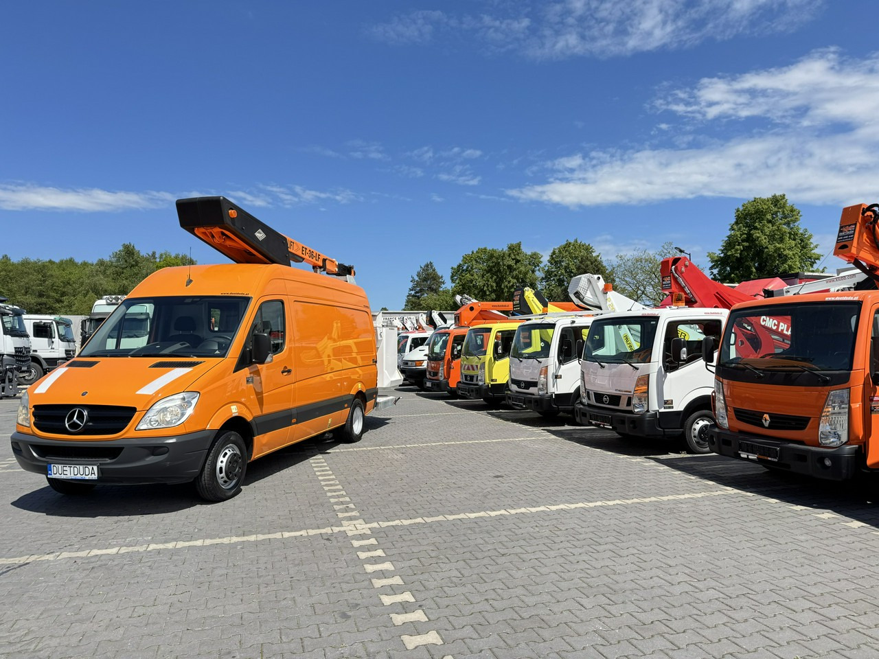 Mercedes Sprinter Zwyżka Podnośnik Koszowy VERSALIFT KLUBB ET-36-LF UDT - Камион со подигачка кошница: слика 2 Mercedes Sprinter Zwyżka Podnośnik Koszowy VERSALIFT KLUBB ET-36-LF UDT - Камион со подигачка кошница: слика 2