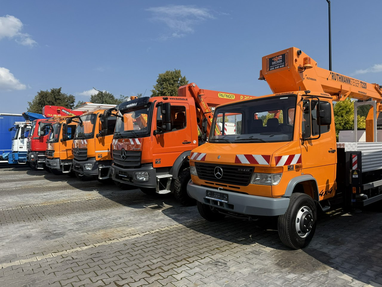 Mercedes Vario 814 D 4x4 Zwyżka RUTHMANN STEIGER T220 Podnośnik Koszowy - Камион со подигачка кошница: слика 3 Mercedes Vario 814 D 4x4 Zwyżka RUTHMANN STEIGER T220 Podnośnik Koszowy - Камион со подигачка кошница: слика 3