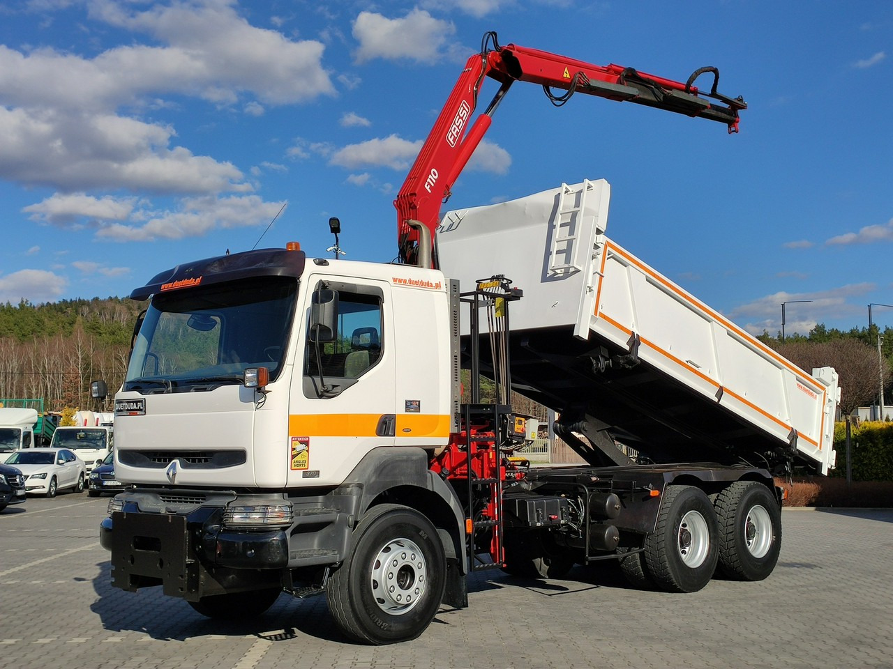 Renault Kerax 26.370 6x4 Mocny HDS FASSI F110 - Кипер, Камион со кран: слика 1 Renault Kerax 26.370 6x4 Mocny HDS FASSI F110 - Кипер, Камион со кран: слика 1