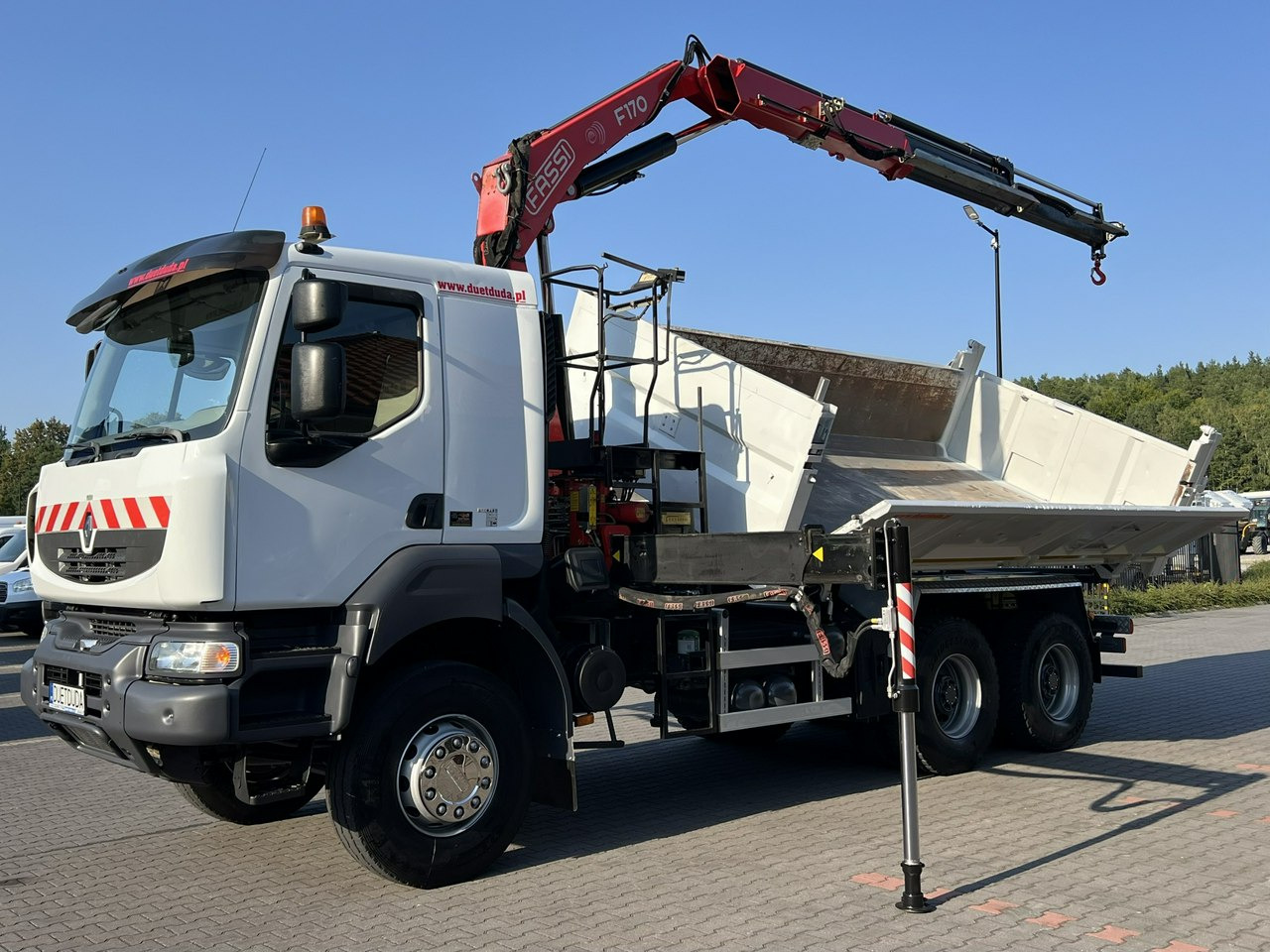 Renault Kerax 26.390 6x4 Mocny HDS FASSI F170 Sterowanie Radiowe - Кипер, Камион со кран: слика 1 Renault Kerax 26.390 6x4 Mocny HDS FASSI F170 Sterowanie Radiowe - Кипер, Камион со кран: слика 1