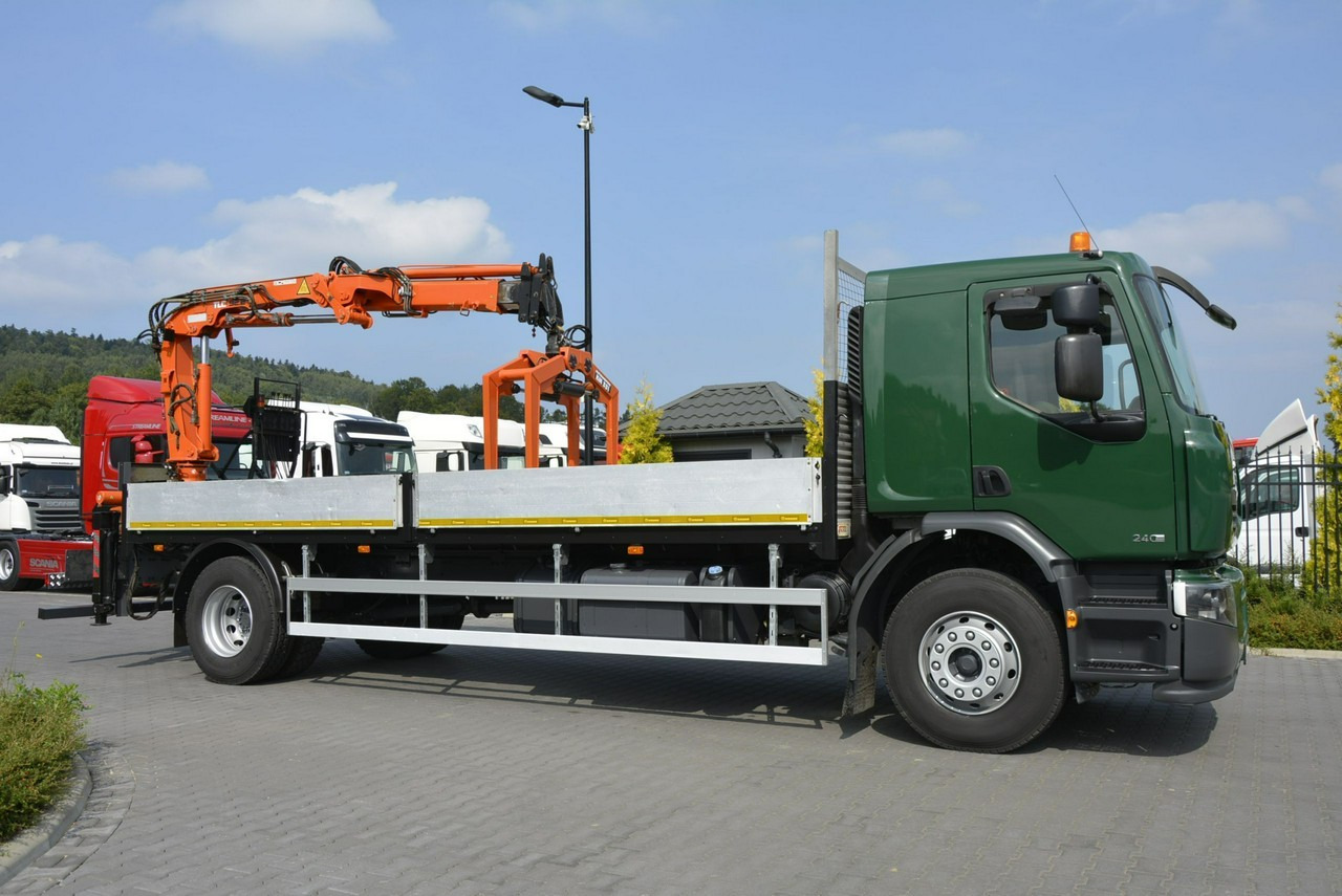 Renault Premium 180.240DXI długość Skrzyni-6.820cm + HDS TEREX TLC 92.2 - Камион со платформа, Камион со кран: слика 4 Renault Premium 180.240DXI długość Skrzyni-6.820cm + HDS TEREX TLC 92.2 - Камион со платформа, Камион со кран: слика 4
