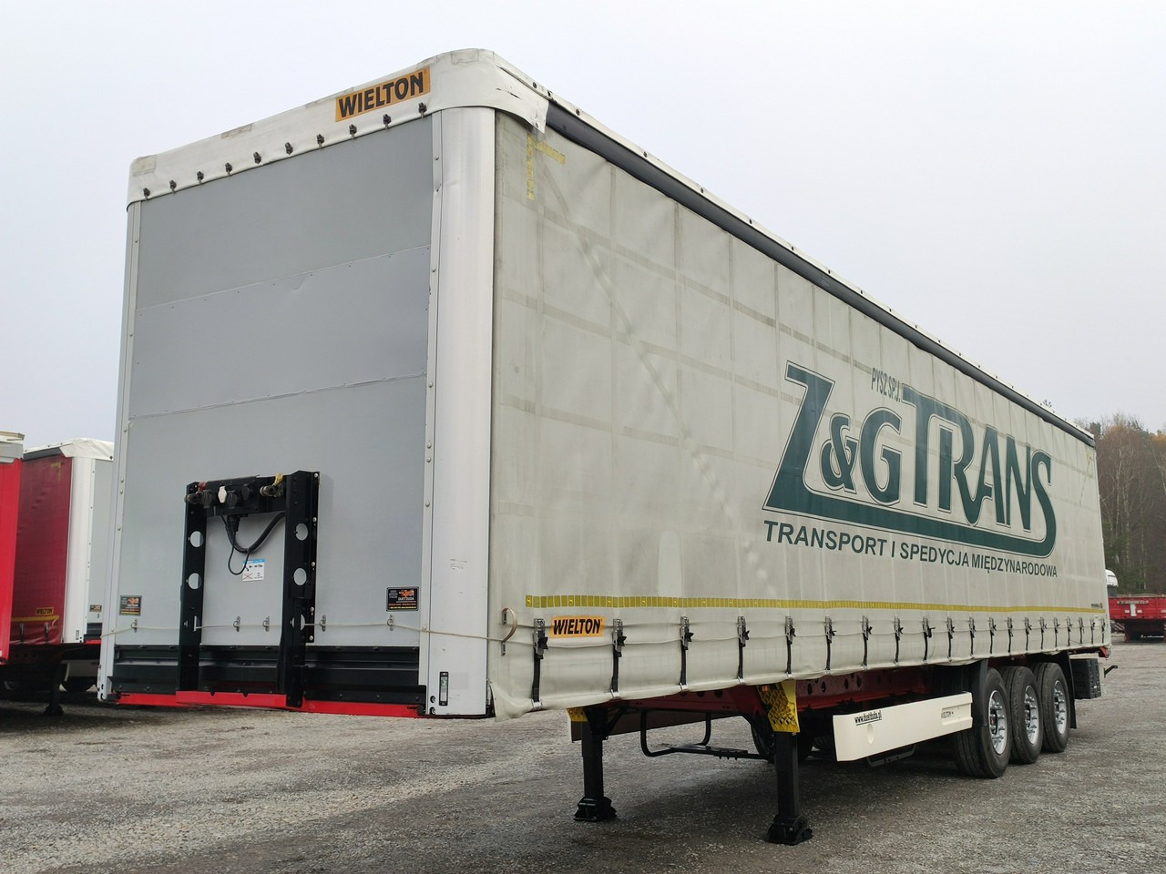 Wielton Standard Osie SAF - Полуприколка со церада: слика 5 Wielton Standard Osie SAF - Полуприколка со церада: слика 5