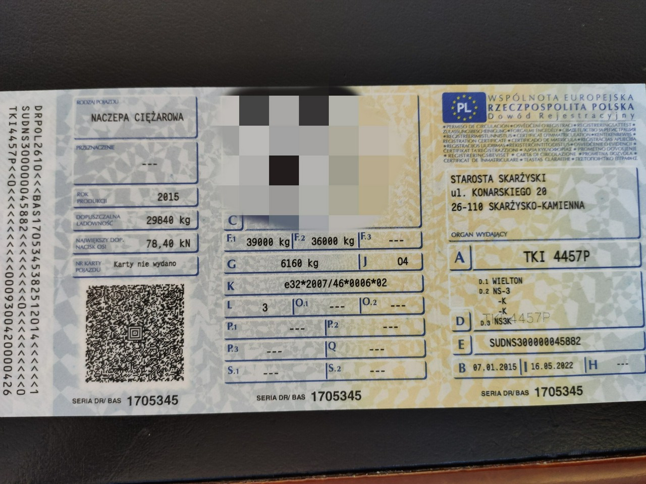 Полуприколка со церада Wielton Standart Osie Saf Oś Podnoszona Super Stan: слика 28 Полуприколка со церада Wielton Standart Osie Saf Oś Podnoszona Super Stan: слика 28