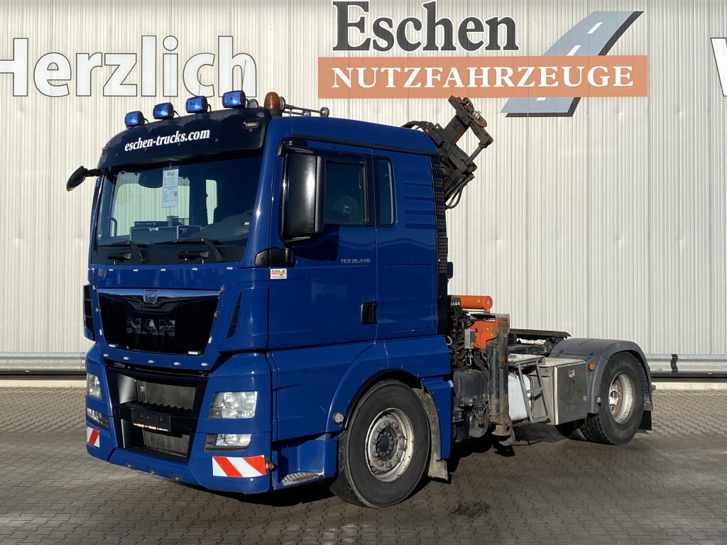 MAN TGX 18.440 4x2 BLS / Atlas 165.2E-A4 Kran - Камион влекач: слика 1 MAN TGX 18.440 4x2 BLS / Atlas 165.2E-A4 Kran - Камион влекач: слика 1