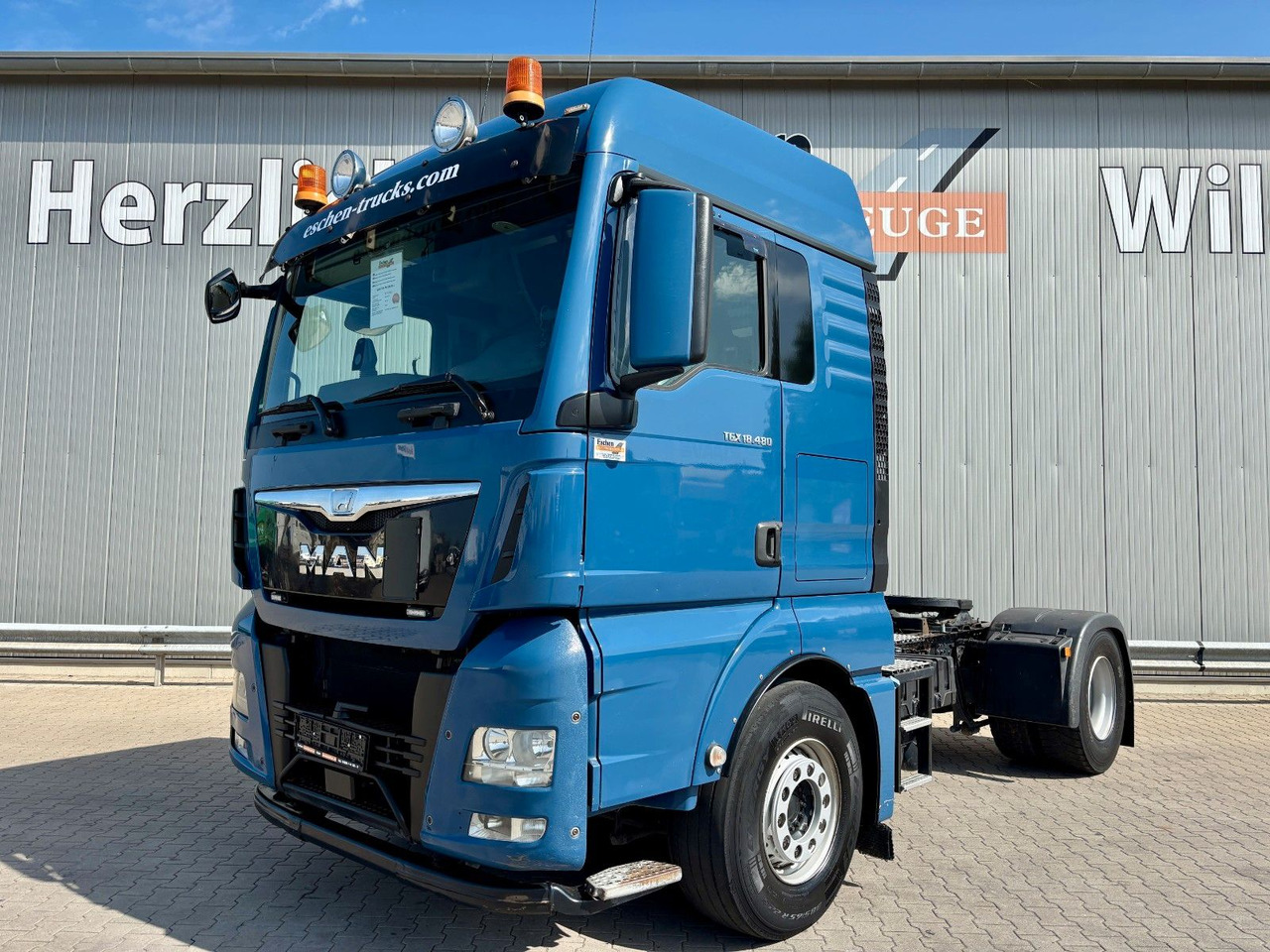 MAN TGX 18.480 BLS | XLX*2x Hydraulik*Intarder*Navi - Камион влекач: слика 1 MAN TGX 18.480 BLS | XLX*2x Hydraulik*Intarder*Navi - Камион влекач: слика 1