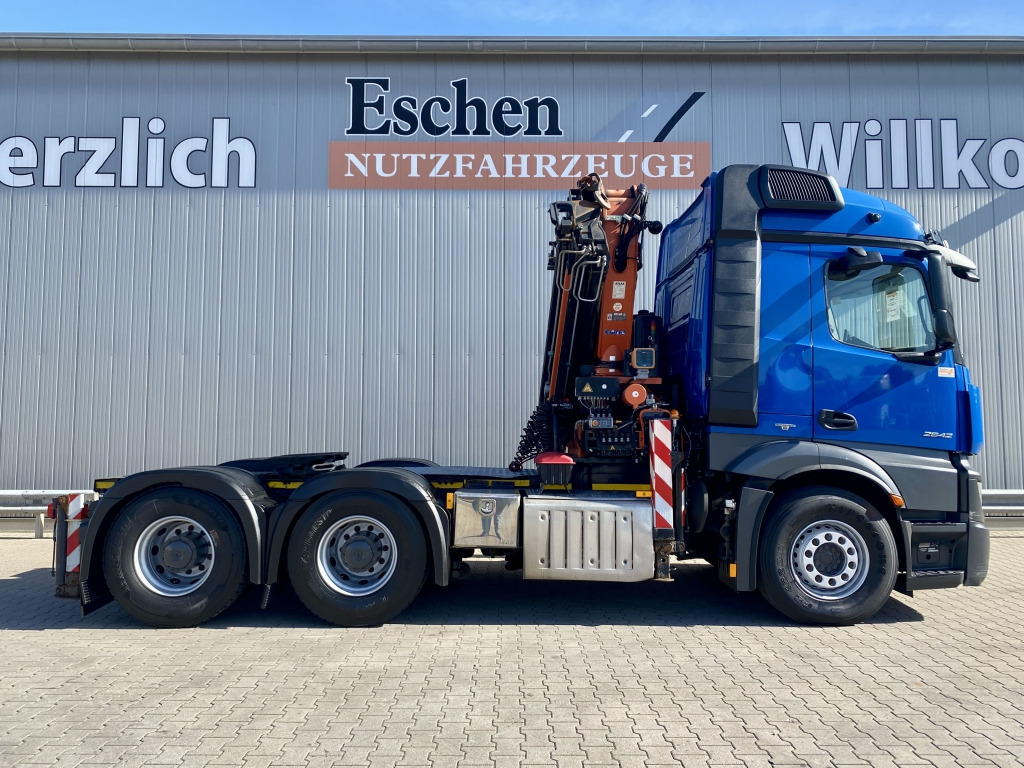 Камион влекач Mercedes-Benz 2642 LS 6x4 / Atlas 332.3 E-AS Faltkran: слика 7