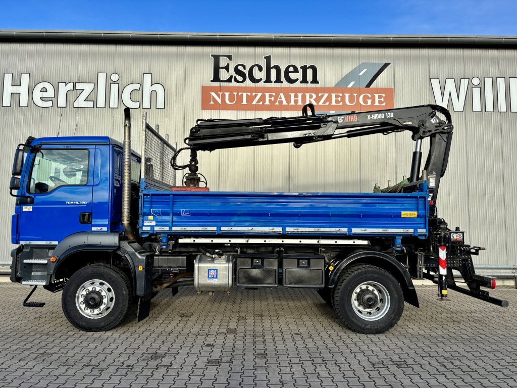 MAN TGM 18.320 4x4 BB / HIAB X-HIDUO-Kran - Кипер, Камион со кран: слика 2 MAN TGM 18.320 4x4 BB / HIAB X-HIDUO-Kran - Кипер, Камион со кран: слика 2