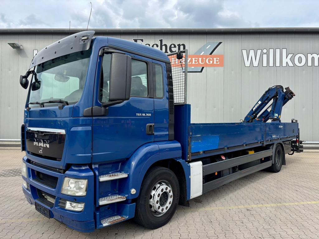 MAN TGS 18.360 4x2 LL / MKG HLK 121 Heckkran - Камион со платформа: слика 3 MAN TGS 18.360 4x2 LL / MKG HLK 121 Heckkran - Камион со платформа: слика 3