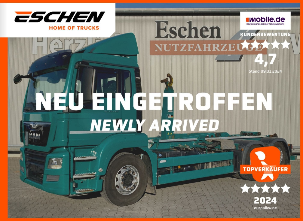 MAN TGS 26.420 6x2-2 BL / VDL Aufbau - Камион со кука за подигање: слика 1 MAN TGS 26.420 6x2-2 BL / VDL Aufbau - Камион со кука за подигање: слика 1