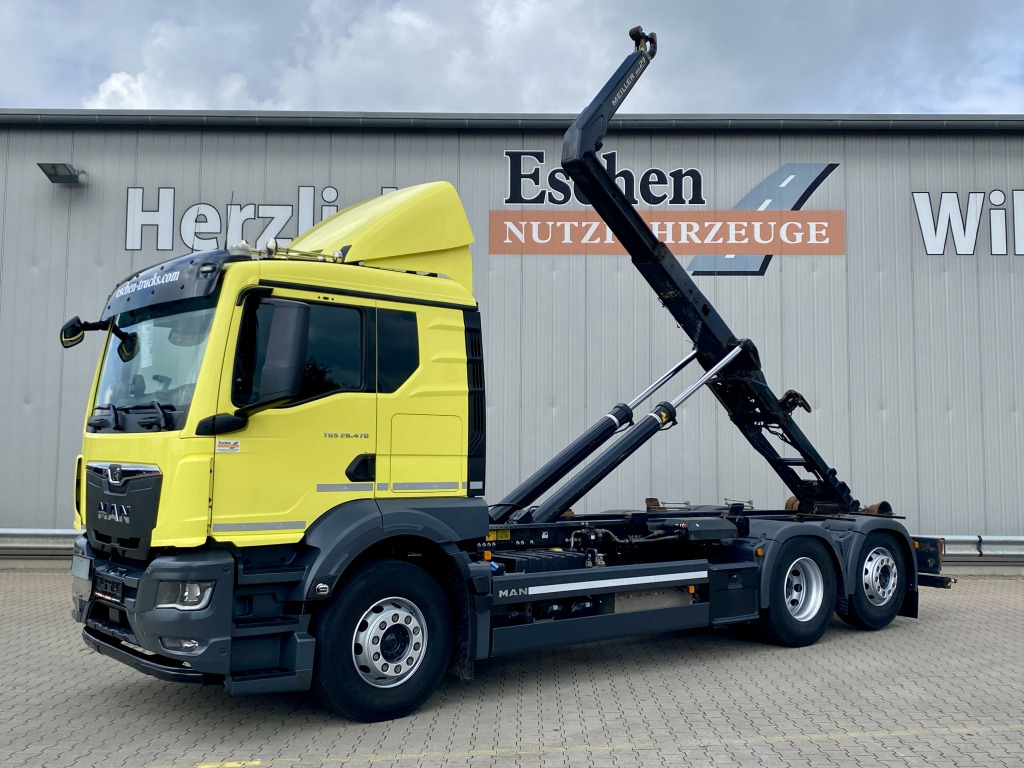 MAN TGS 26.470 6x2-4 BL - Камион со кука за подигање: слика 1 MAN TGS 26.470 6x2-4 BL - Камион со кука за подигање: слика 1