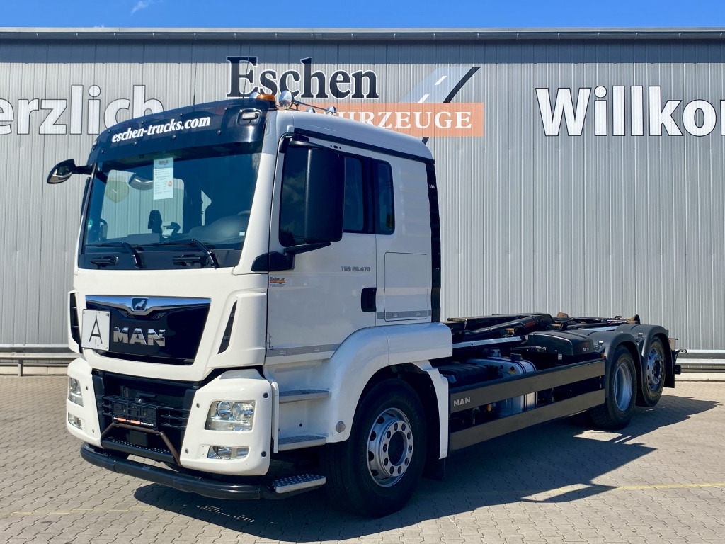 MAN TGS 26.470 6x2-4 BL / HIAB Aufbau - Камион со кука за подигање: слика 2 MAN TGS 26.470 6x2-4 BL / HIAB Aufbau - Камион со кука за подигање: слика 2