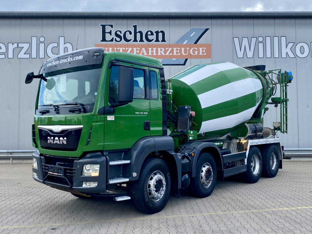 MAN TGS 32.360 8x4 BB / 9 m³ Stetter-Aufbau - Камион миксер за бетон: слика 1 MAN TGS 32.360 8x4 BB / 9 m³ Stetter-Aufbau - Камион миксер за бетон: слика 1