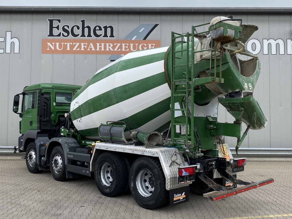 MAN TGS 32.360 8x4 BB / 9 m³ Stetter-Aufbau - Камион миксер за бетон: слика 3 MAN TGS 32.360 8x4 BB / 9 m³ Stetter-Aufbau - Камион миксер за бетон: слика 3