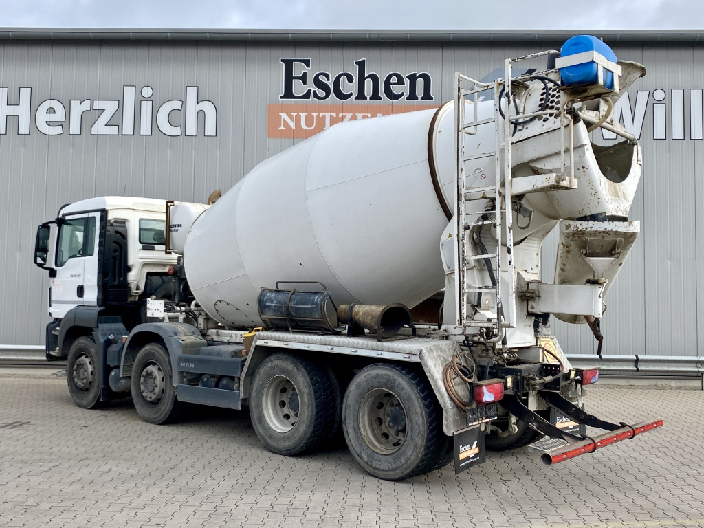 MAN TGS 32.360 8x4 BB / 9 m³ Stetter-Aufbau - Камион миксер за бетон: слика 3 MAN TGS 32.360 8x4 BB / 9 m³ Stetter-Aufbau - Камион миксер за бетон: слика 3