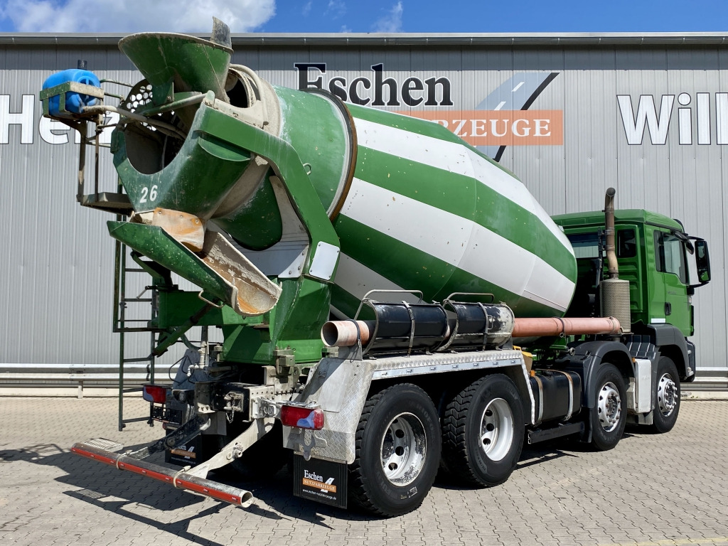 MAN TGS 32.360 8x4 BB / 9 m³ Stetter-Aufbau - Камион миксер за бетон: слика 5 MAN TGS 32.360 8x4 BB / 9 m³ Stetter-Aufbau - Камион миксер за бетон: слика 5