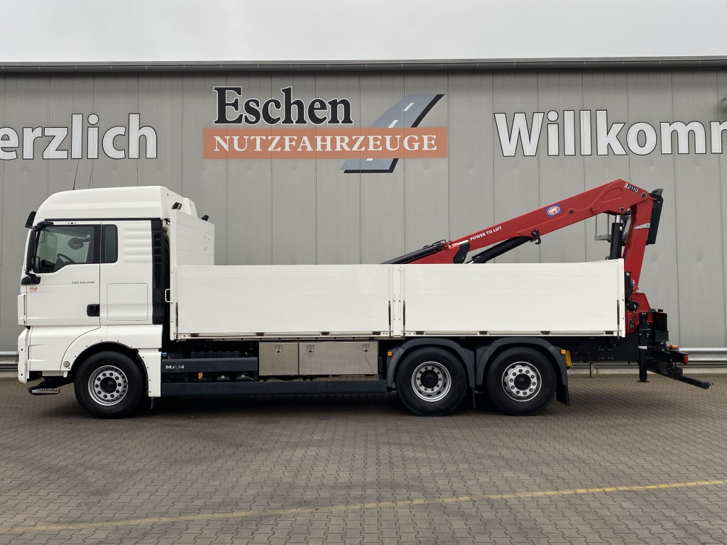 MAN TGX 26.500 6x2-4 LL / HMF 2110 L-MC Kran - Камион со платформа, Камион со кран: слика 2 MAN TGX 26.500 6x2-4 LL / HMF 2110 L-MC Kran - Камион со платформа, Камион со кран: слика 2