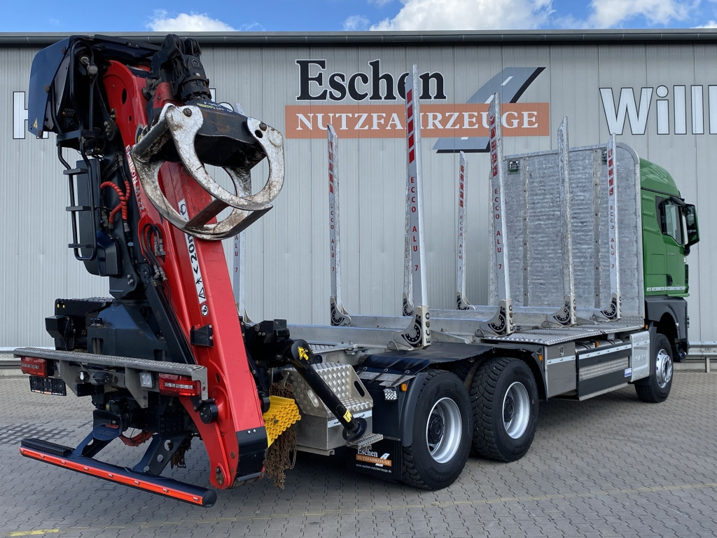 MAN TGX 33.580 6x4 BB Kurzholzaufbau / Kran - Камион за дрва, Камион со кран: слика 5 MAN TGX 33.580 6x4 BB Kurzholzaufbau / Kran - Камион за дрва, Камион со кран: слика 5