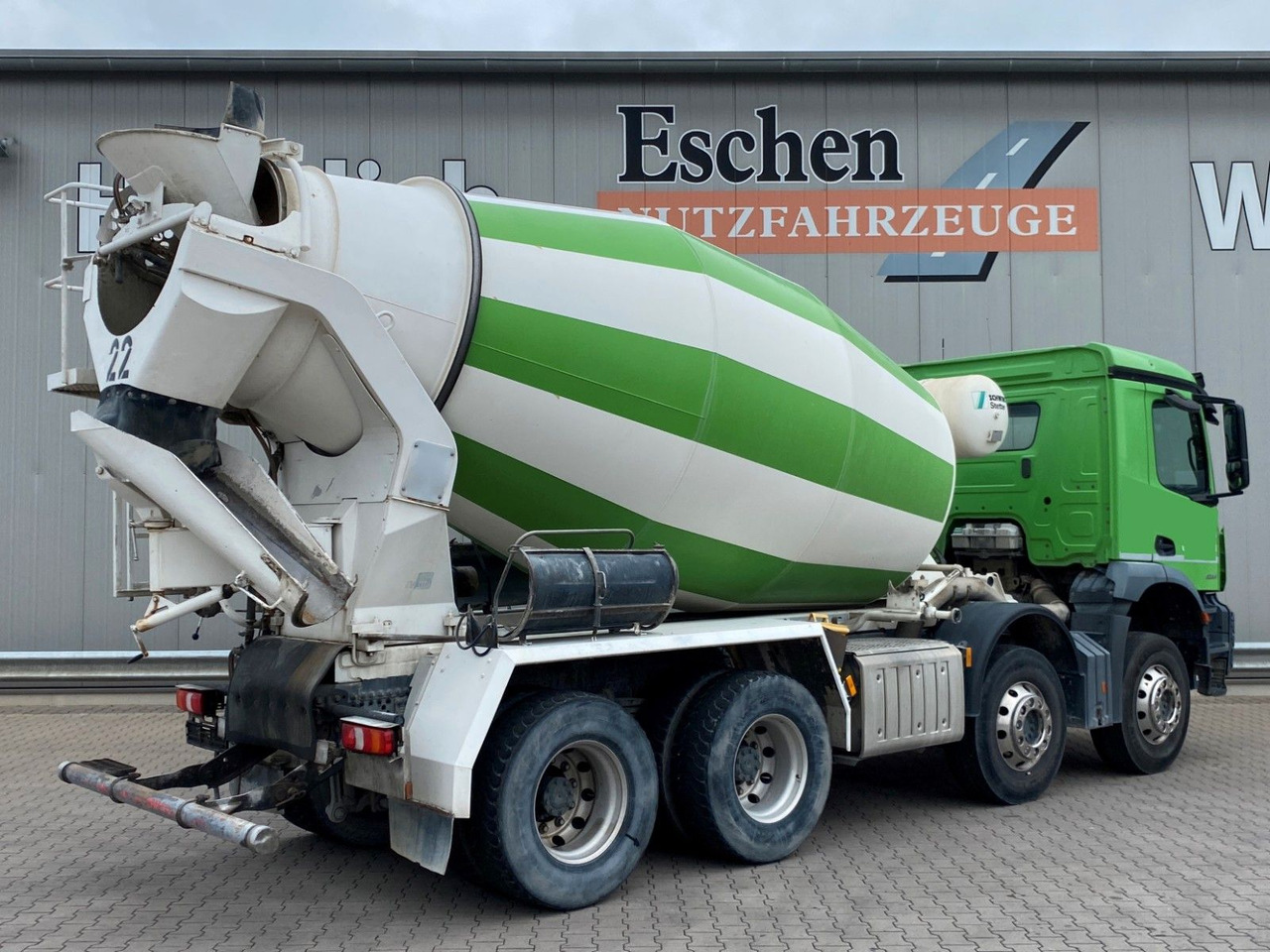 Mercedes-Benz 3236 Arocs | 9m³ Stetter*Klima*Navi*Blatt*1.Hand - Камион миксер за бетон: слика 3 Mercedes-Benz 3236 Arocs | 9m³ Stetter*Klima*Navi*Blatt*1.Hand - Камион миксер за бетон: слика 3