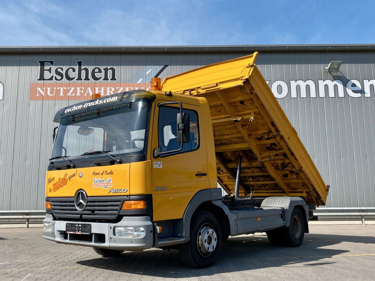 Mercedes-Benz 818 Atego | MEILLER*6-Gang manuell*AHK*Klima*ABS - Кипер: слика 1 Mercedes-Benz 818 Atego | MEILLER*6-Gang manuell*AHK*Klima*ABS - Кипер: слика 1
