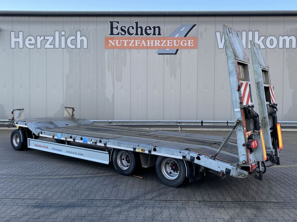 Möslein TF3-P | verzinktes Chassis*hydr. Rampen*Blatt - Приколка за низок утовар: слика 3 Möslein TF3-P | verzinktes Chassis*hydr. Rampen*Blatt - Приколка за низок утовар: слика 3