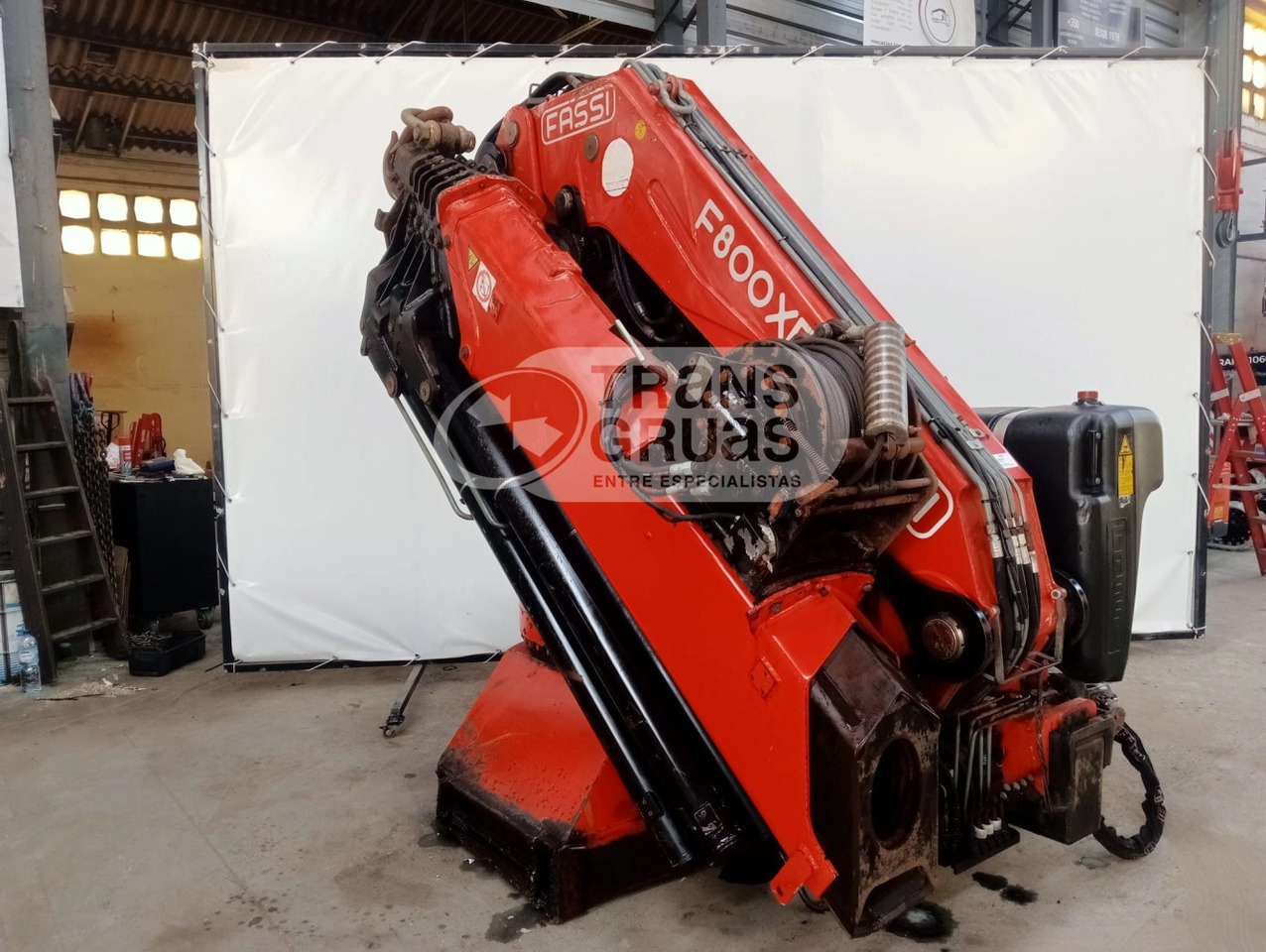 Grúa Fassi F800AXP.26 - Кран за натоварување за Камион: слика 1 Grúa Fassi F800AXP.26 - Кран за натоварување за Камион: слика 1