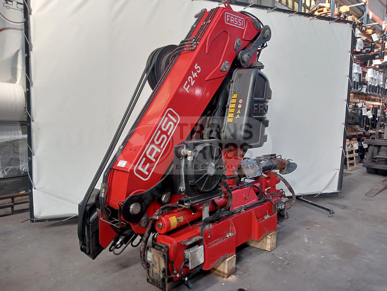 Grúa hidráulica Fassi F245A.2.25 E-DYNAMIC - Кран за натоварување: слика 5 Grúa hidráulica Fassi F245A.2.25 E-DYNAMIC - Кран за натоварување: слика 5