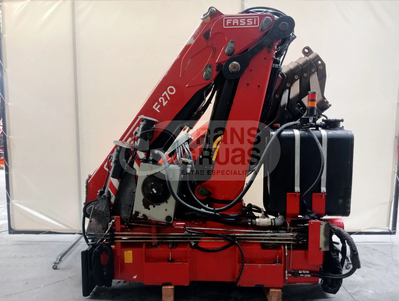 Grúa hidráulica Fassi F270A.26 - Кран за натоварување: слика 4 Grúa hidráulica Fassi F270A.26 - Кран за натоварување: слика 4