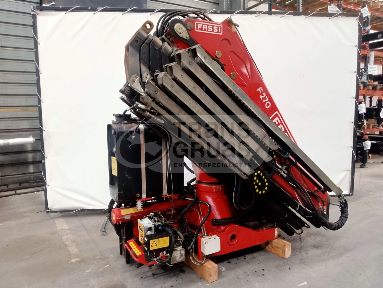 Grúa hidráulica Fassi F270A.26 - Кран за натоварување: слика 1 Grúa hidráulica Fassi F270A.26 - Кран за натоварување: слика 1