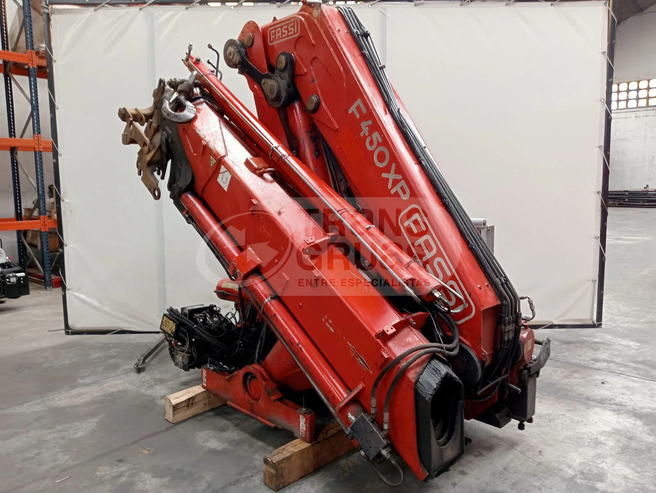 Grúa hidráulica Fassi F450AXP.27 - Кран за натоварување: слика 2 Grúa hidráulica Fassi F450AXP.27 - Кран за натоварување: слика 2