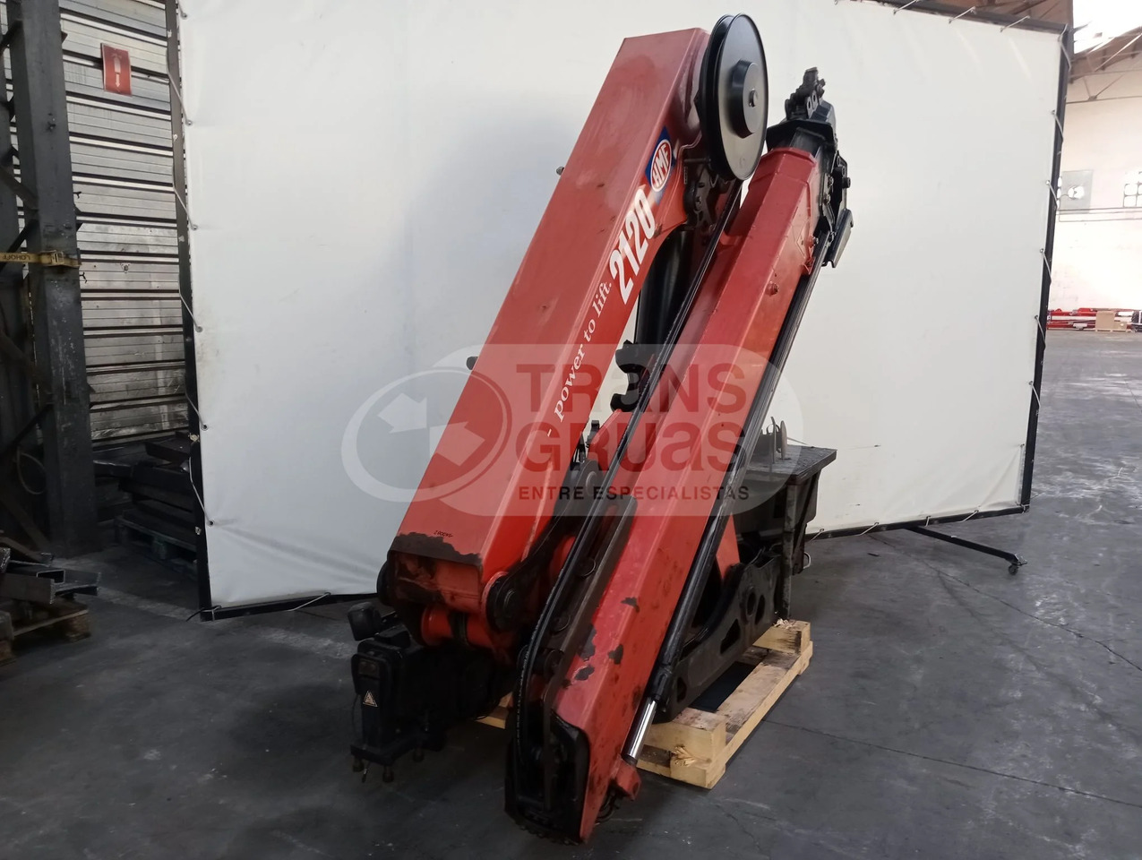 Grúa hidráulica HMF 2120 K RC - Кран за натоварување: слика 4 Grúa hidráulica HMF 2120 K RC - Кран за натоварување: слика 4