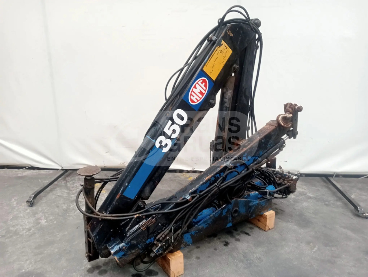 Grúa hidráulica HMF 352 K2 - Кран за натоварување: слика 3 Grúa hidráulica HMF 352 K2 - Кран за натоварување: слика 3