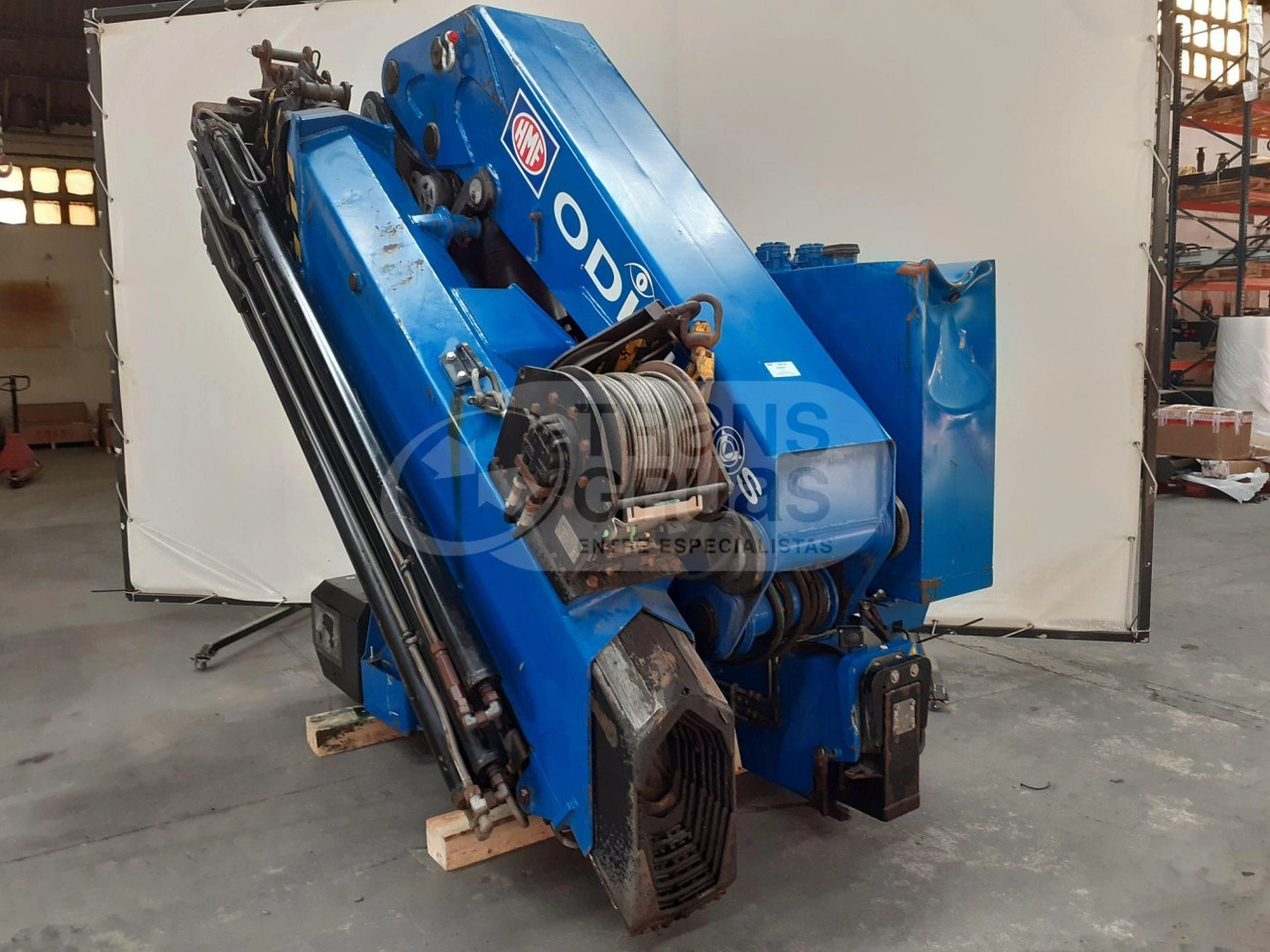 Grúa hidráulica HMF ODIN K8 - Кран за натоварување: слика 3 Grúa hidráulica HMF ODIN K8 - Кран за натоварување: слика 3